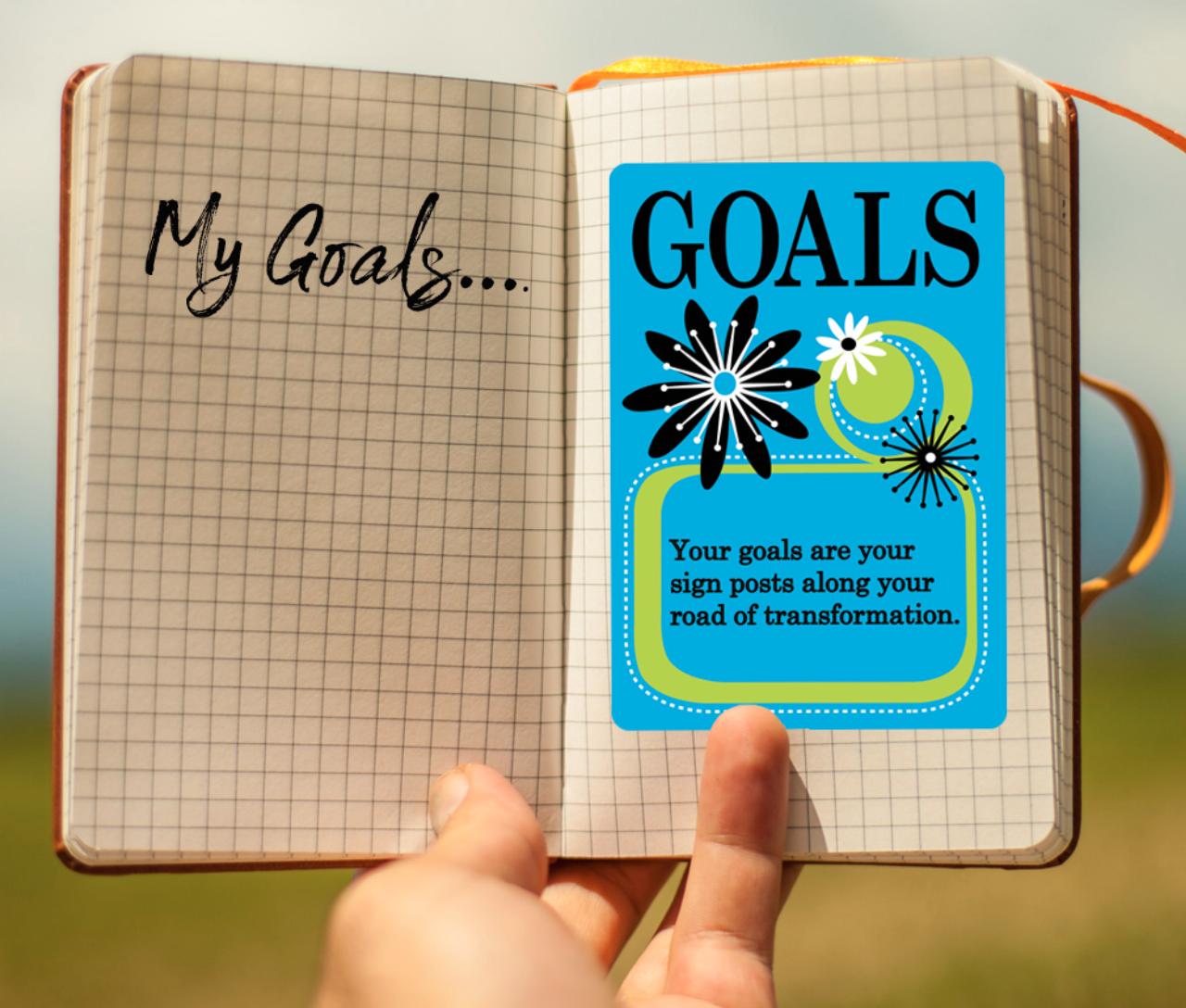 goal setting notebook